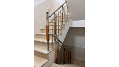 ترکیب چوب و استیل