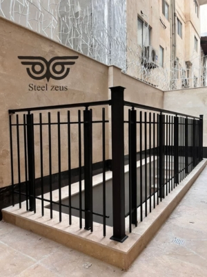 اجرای انواع نرده آلومینیوم